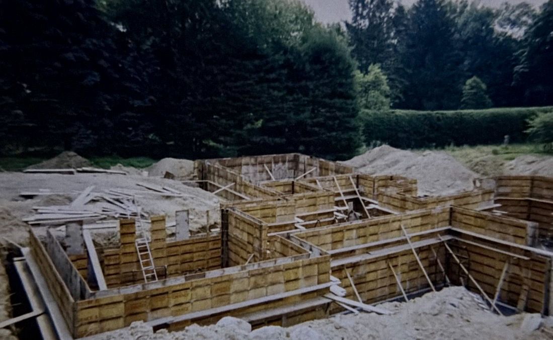 Full house foundation formed up and ready to pour
